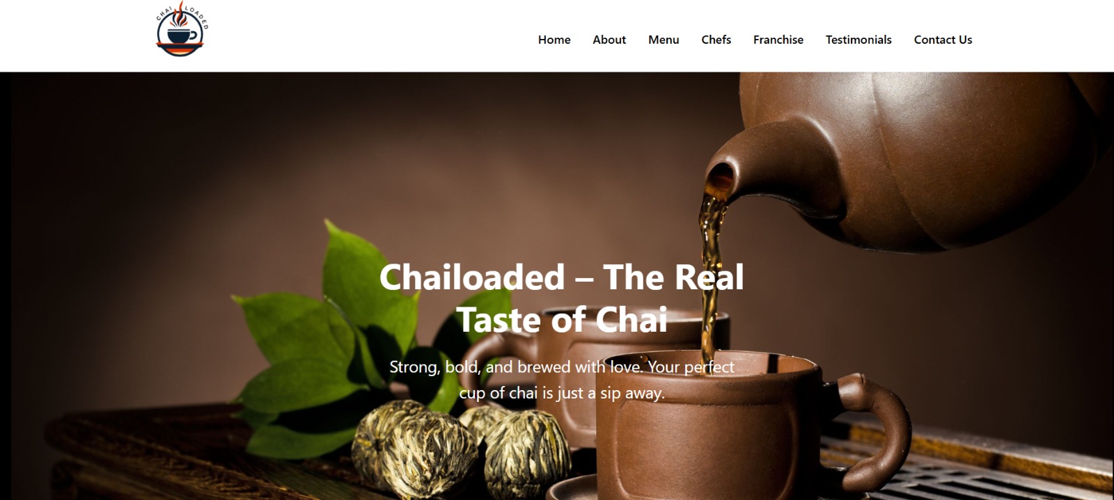 Chai Loaded Website